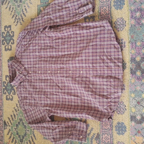 Carhartt Men's L Plaid Long Sleeve Button Down Shirt - Picture 1 of 4